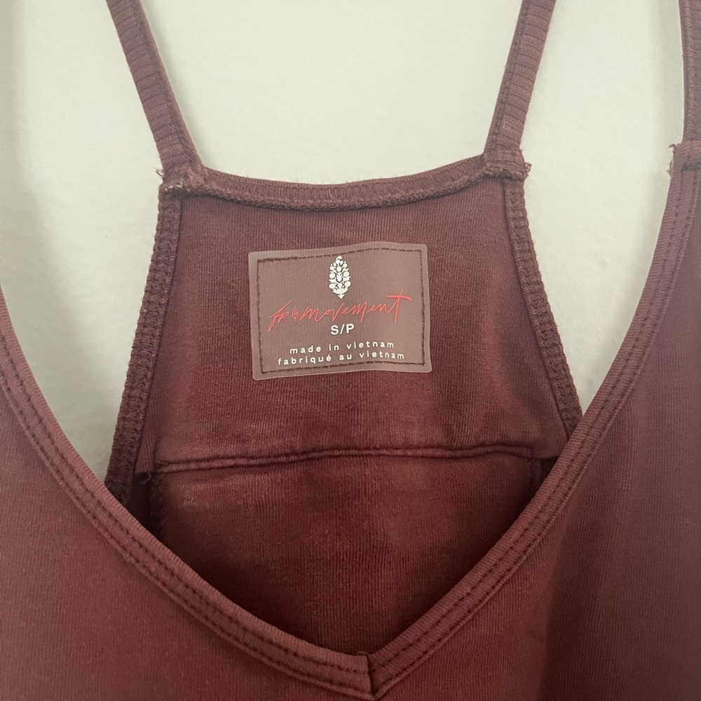 Free People Hot Shot Onesie: Bitter Chocolate🍫 - Picture 2 of 6